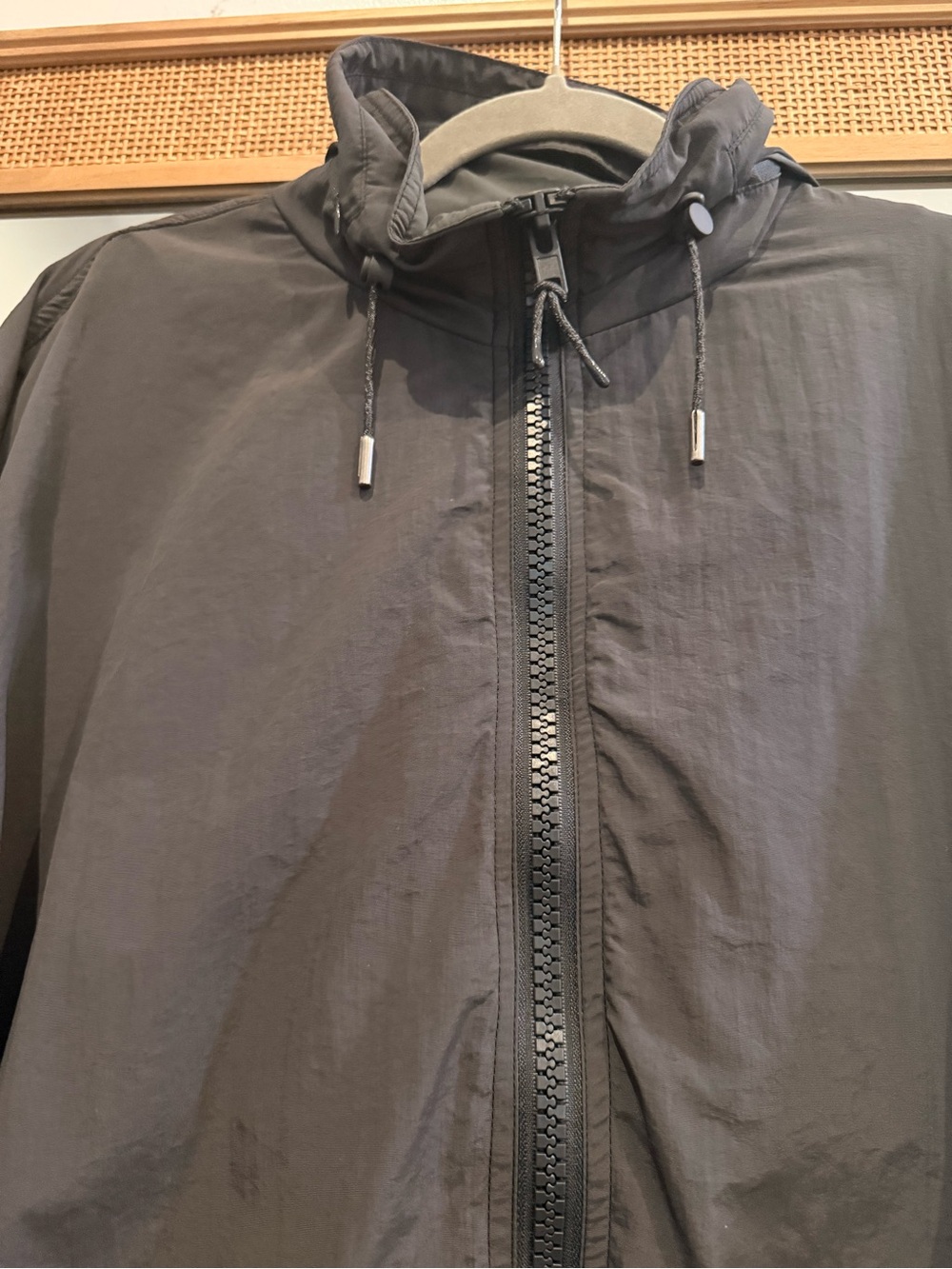 Joah Brown Classic Windbreaker Jacket Jet Medium - Picture 9 of 15